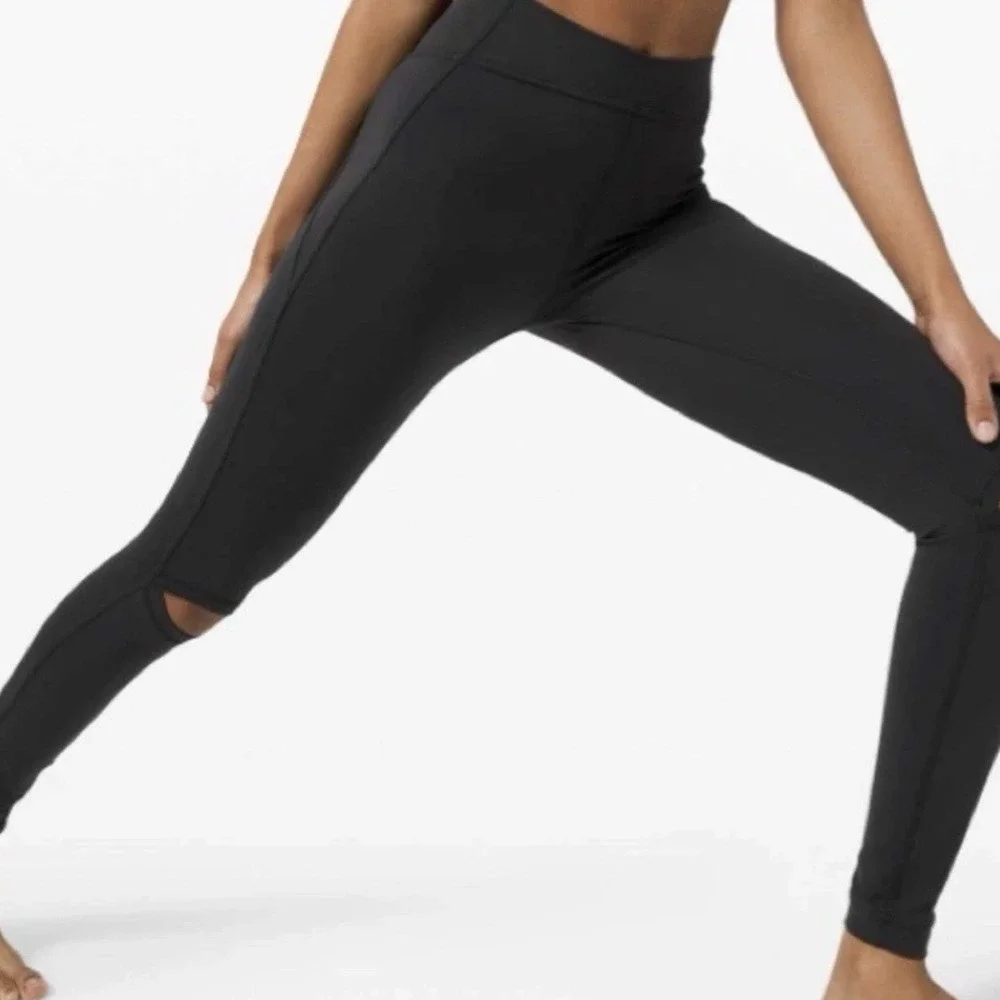 Lululemon Force Within High-Rise Tight Black Size 4 Force Within NWOT - Picture 2 of 7